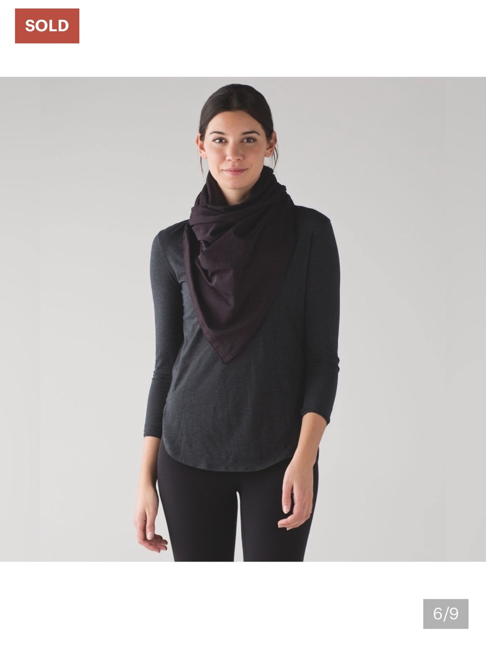 LULULEMON Vinyasa Wrap Poncho Cape Shrug Scarf Versatile Performance Athleisire